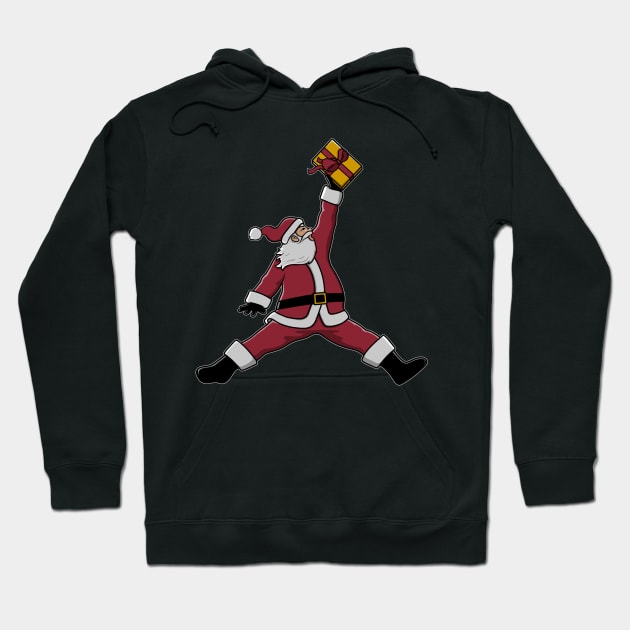 Air Santa! Hoodie by Raffiti